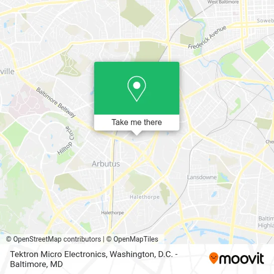 Tektron Micro Electronics map