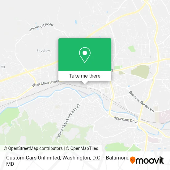 Custom Cars Unlimited map