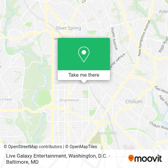 Live Galaxy Entertainment map