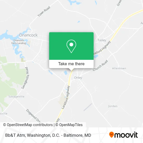 Bb&T Atm map