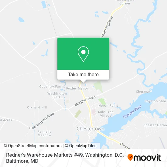Redner's Warehouse Markets #49 map