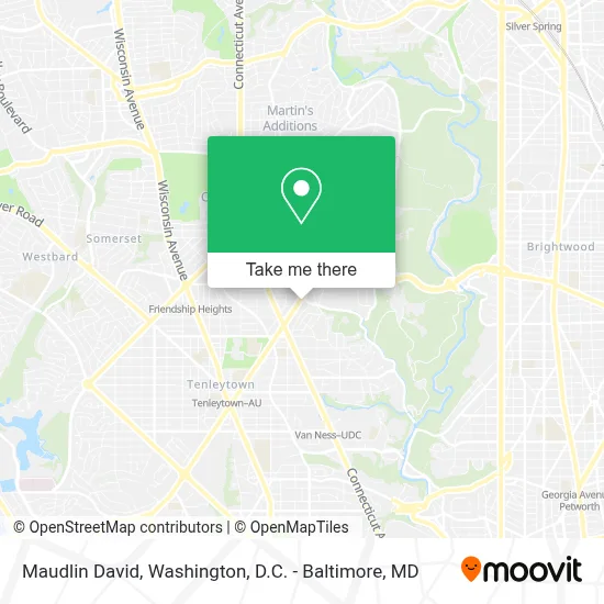 Maudlin David map