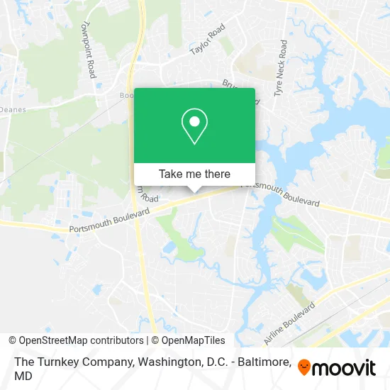The Turnkey Company map