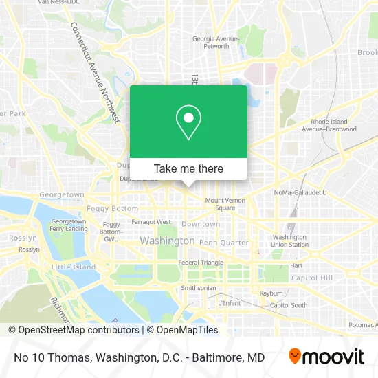 No 10 Thomas map
