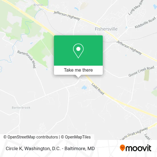 Circle K map