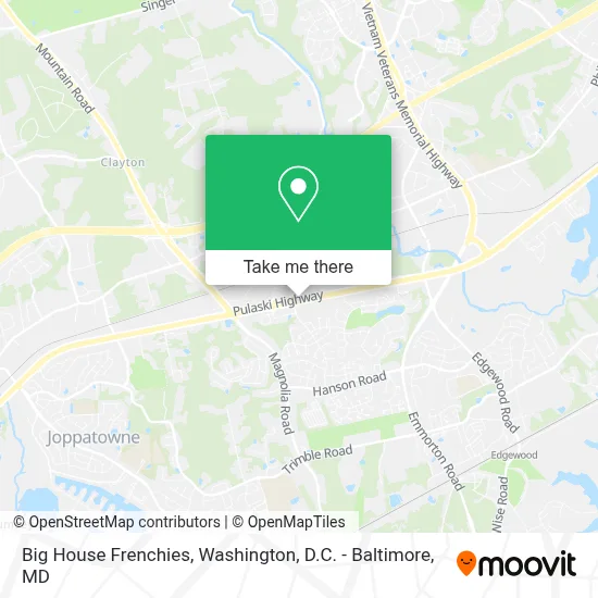 Big House Frenchies map
