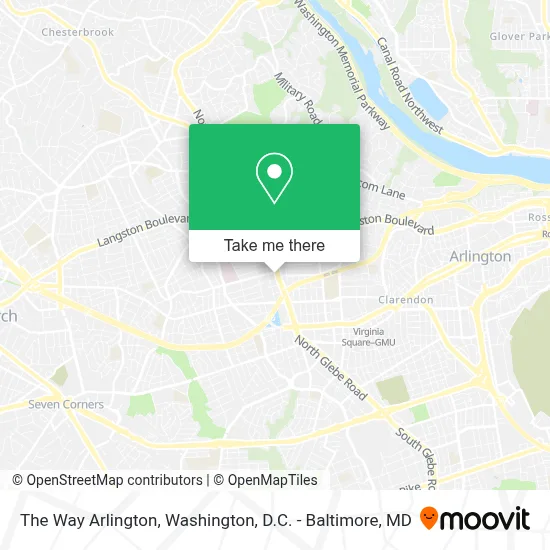 The Way Arlington map