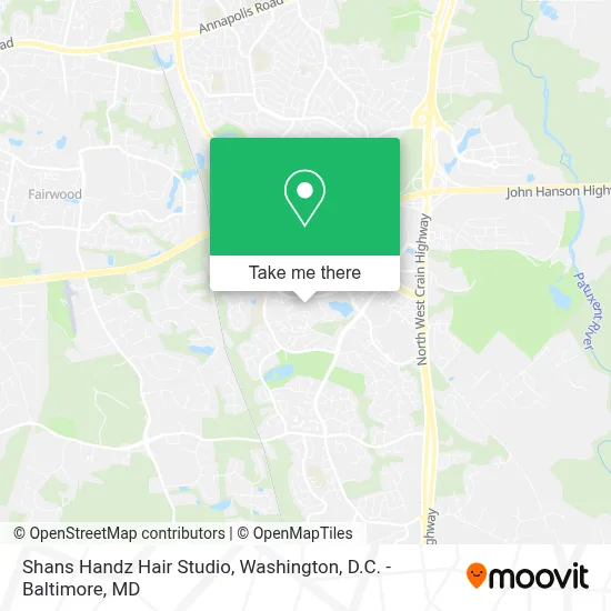 Shans Handz Hair Studio map