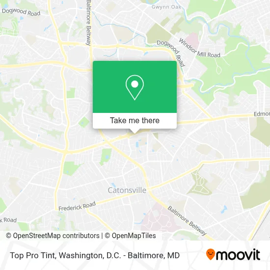Top Pro Tint map
