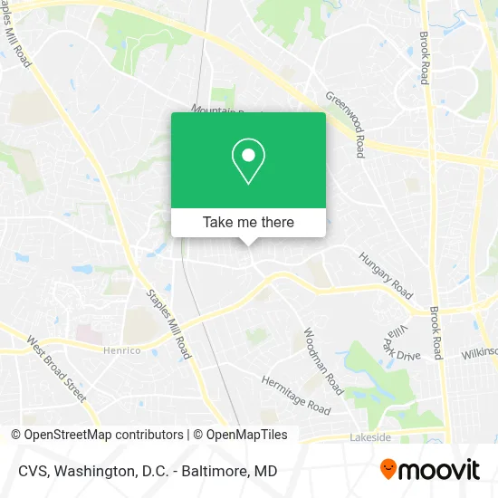 Cvs map