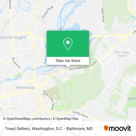 Tread Setters map