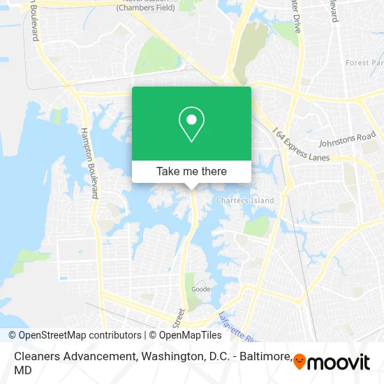 Cleaners Advancement map
