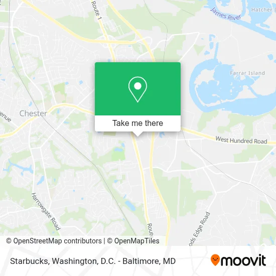 Starbucks map