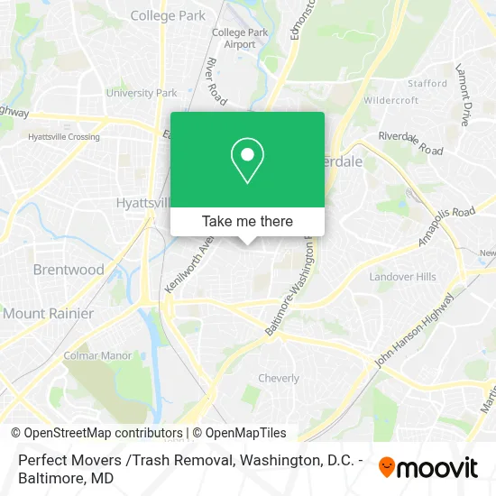 Perfect Movers /Trash Removal map