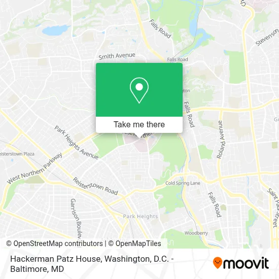 Hackerman Patz House map