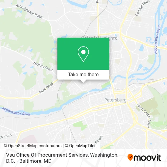 Vsu Office Of Procurement Services map