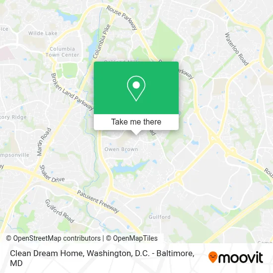 Clean Dream Home map