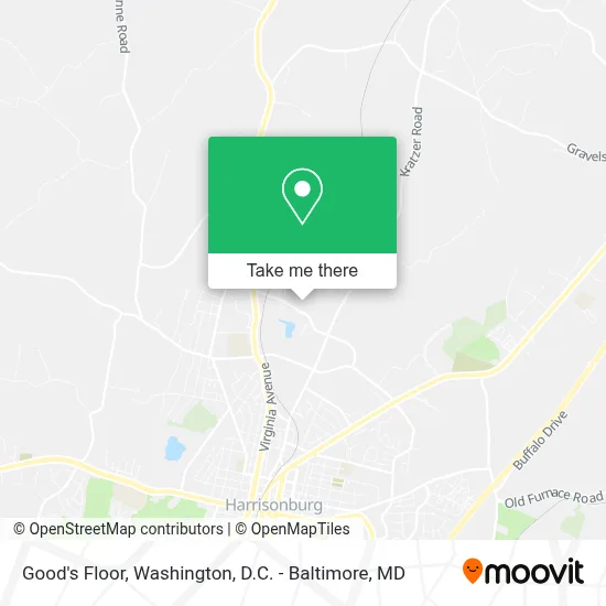 Good's Floor map
