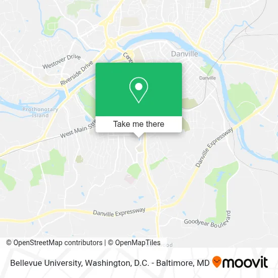 Bellevue University map