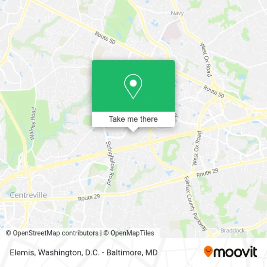 Elemis map