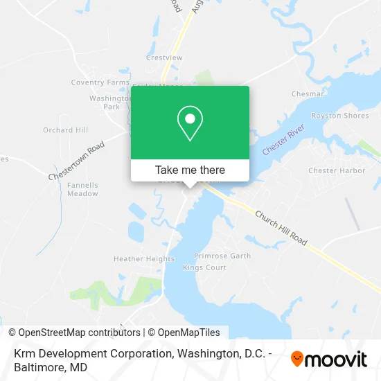 Krm Development Corporation map