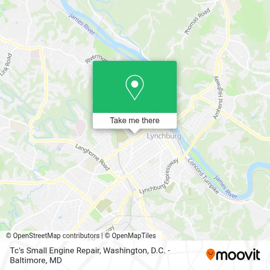 Tc's Small Engine Repair map