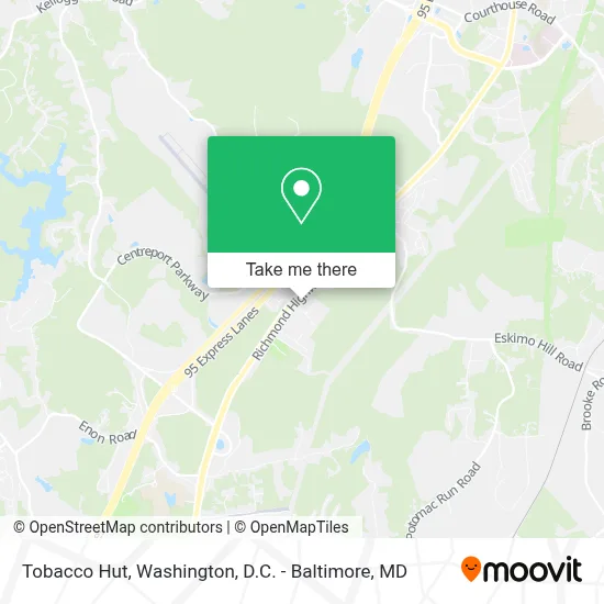 Tobacco Hut map