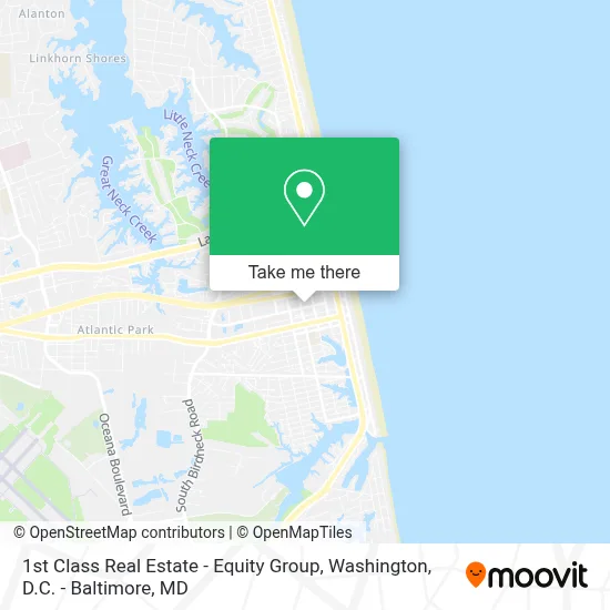 1st Class Real Estate - Equity Group map