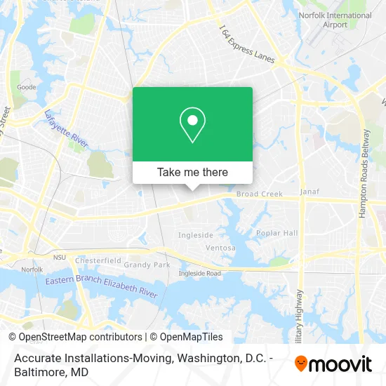 Accurate Installations-Moving map