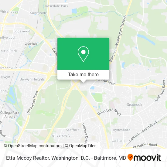 Etta Mccoy Realtor map