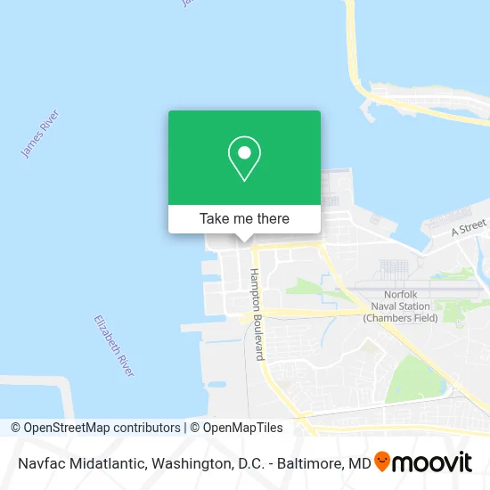 Navfac Midatlantic map