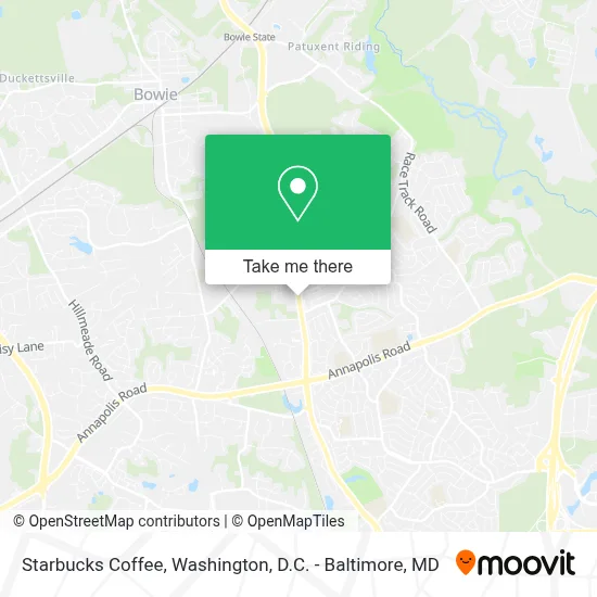 Starbucks Coffee map