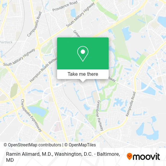 Ramin Alimard, M.D. map