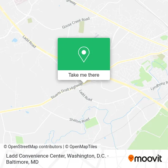 Ladd Convenience Center map