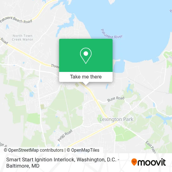 Smart Start Ignition Interlock map