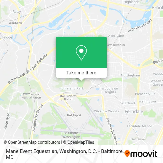 Mane Event Equestrian map