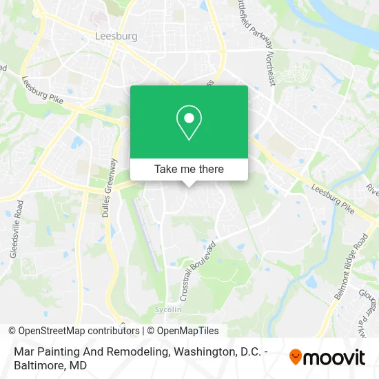 Mar Painting And Remodeling map