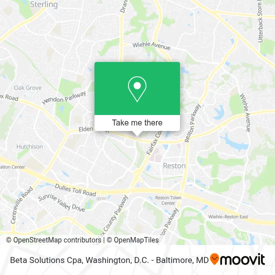 Beta Solutions Cpa map