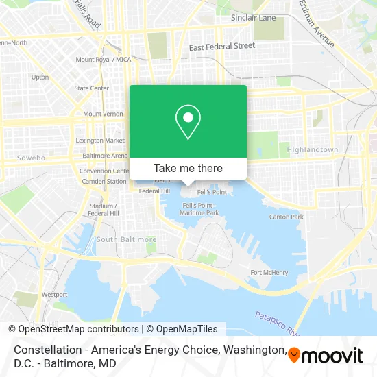 Constellation - America's Energy Choice map