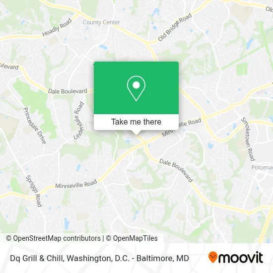 Dq Grill & Chill map