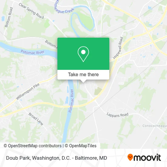 Doub Park map