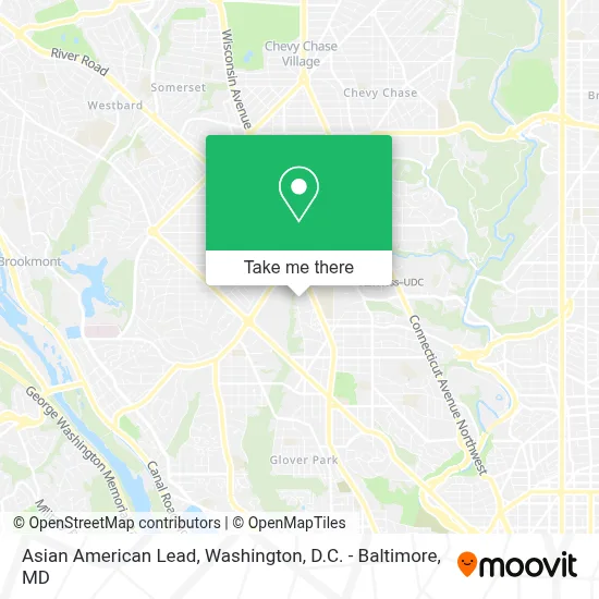 Asian American Lead map