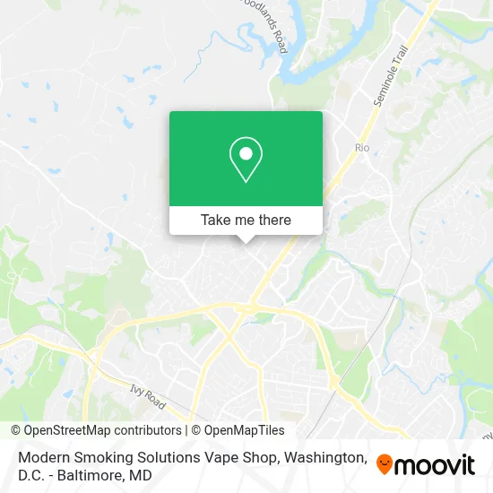 Modern Smoking Solutions Vape Shop map