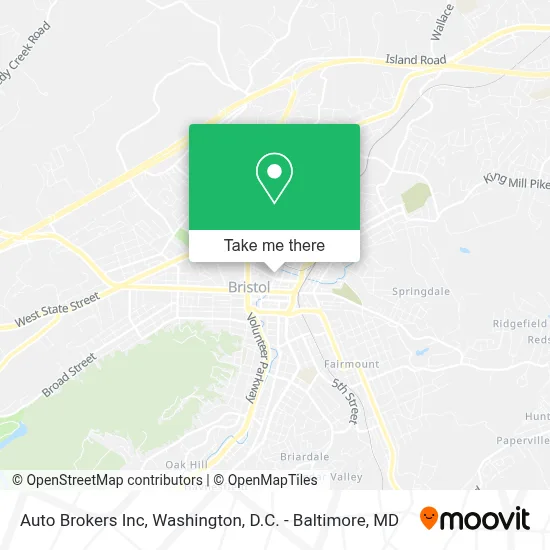 Auto Brokers Inc map