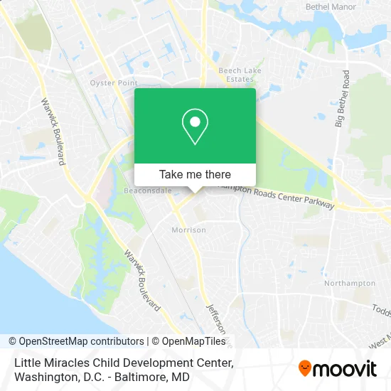 Little Miracles Child Development Center map