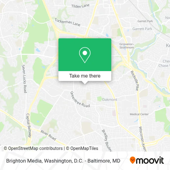 Brighton Media map
