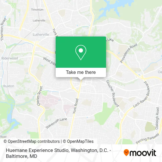 Huemane Experience Studio map