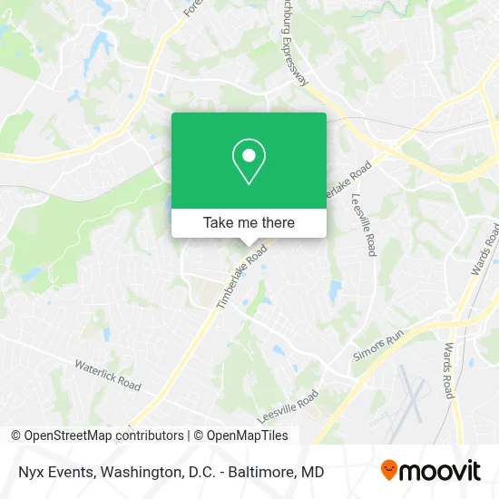 Nyx Events map