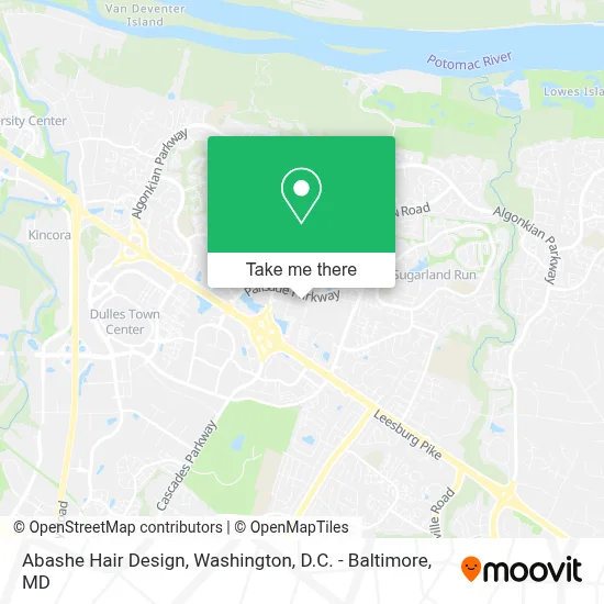Abashe Hair Design map