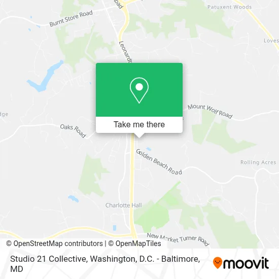 Studio 21 Collective map